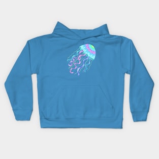 The Rare and Unusual Lollipop Jellyfish Kids Hoodie